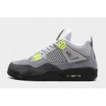 2020 Air Jordan 4 SE "Neon" Cool Grey/Volt-Wolf Grey-Anthracite